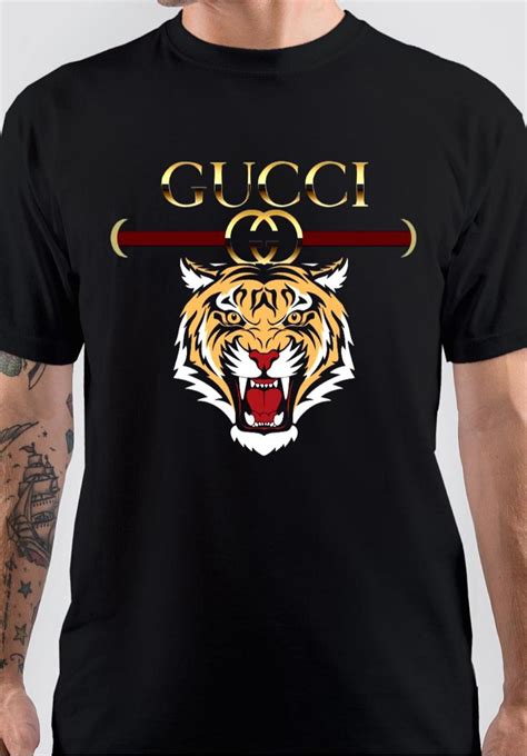 gucci grey tiger tee|t shirt gucci price.